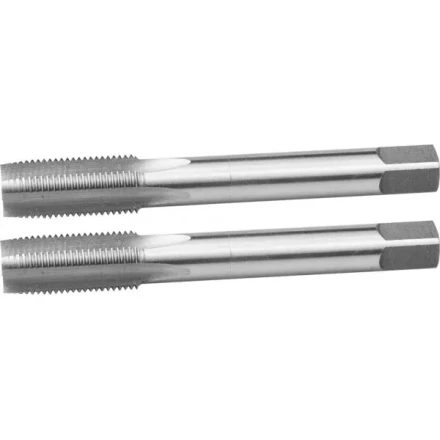 Метчики ЗУБР "ЭКСПЕРТ" машинно-ручные, комплектные для нарезания метрической резьбы, М12 x 1,5, 2шт 4-28007-12-1.5-H2 купить в Когалыме