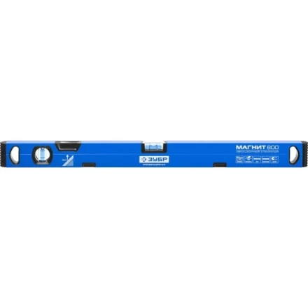 Уровень ЗУБР "ПРОФЕССИОНАЛ" "МАГНИТ" с перископом, фрезерован поверхность, 2 цельные противоудар ампулы, магнитный, 600мм 34589-060 купить в Когалыме