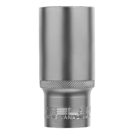 Головка торцевая удлиненная, 27 мм, шестигранная, CrV, под квадрат 1/2 Stels 13884 купить в Когалыме