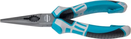 Длинногубцы прямые 170 мм  трехкомпонентные рукоятки GROSS 17170 купить в Когалыме