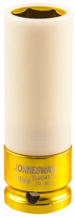 Головка ударная шестигранная 1/2&quot; М19  для л/с дисков S03АD4319 Jonnesway 99428 купить в Когалыме