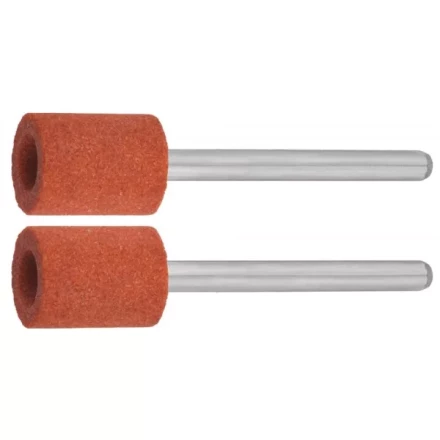 Цилиндр ЗУБР абразивный шлифовальный на шпильке, P 120, d 9,5x12,7х3,2 мм, L 45мм, 2шт 35911 купить в Когалыме