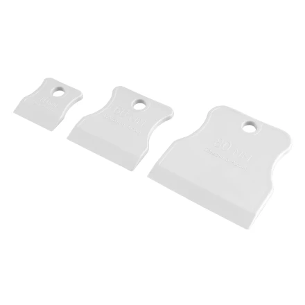 Набор шпателей 40-60-80 мм, белая резина, 3 шт. Россия Sparta 85801 купить в Когалыме