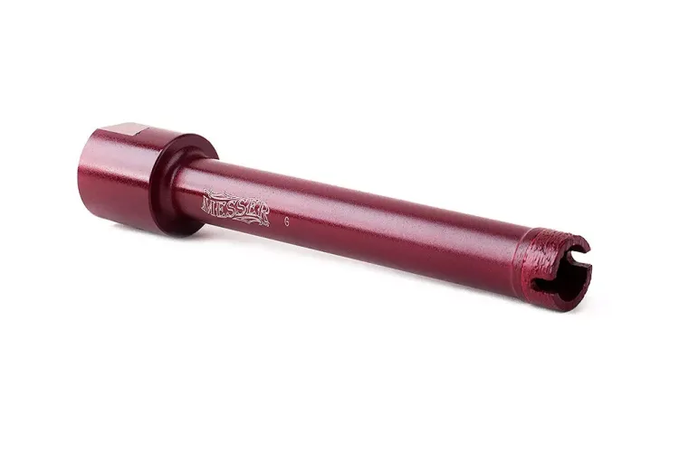Сегментная алмазная коронка MESSER REDLINE по граниту диаметр 18 мм длина 100 мм купить в Когалыме