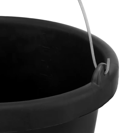 Ведро строительное пластмассовое Сибртех 81480, 20 л, высокопрочное с носиком купить в Когалыме