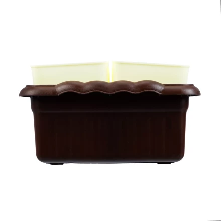 Набор для рассады Palisad 643451, поддон 444х185х82 мм, 10 горшочков по 460 мл. с выдвижным дном купить в Когалыме