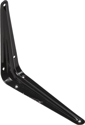 Уголок-кронштейн STAYER &quot;MASTER&quot;, 150х125мм, черный 37402-4 купить в Когалыме