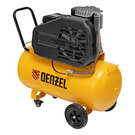 Компрессор воздушный рем. привод Denzel BCI 2200/100, 2,2 кВт, 100 литров, 420 л/мин купить в Когалыме