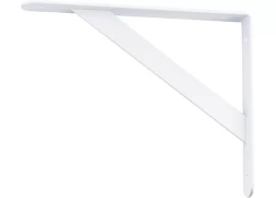 Кронштейн усиленный 500х350х30х4 мм белый СИБРТЕХ 94048