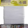 Шнур STAYER "MASTER" хозяйственно-бытовой, полипропиленовый, вязанный, с сердечником, белый, d 4, 20м 50410-04-020 купить в Когалыме