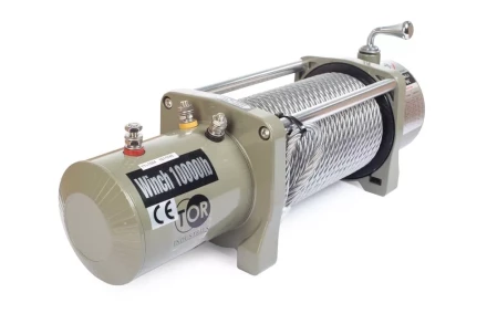 Лебедка автомобильная TOR ЛА S10000 г/п 4536 кг 28 м 12V 1141004 купить в Когалыме