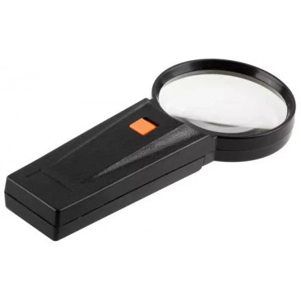 Лупа STAYER "STANDARD" с подсветкой, 3 кратное увеличение, диаметр линзы - 75мм 40522-75 купить в Когалыме