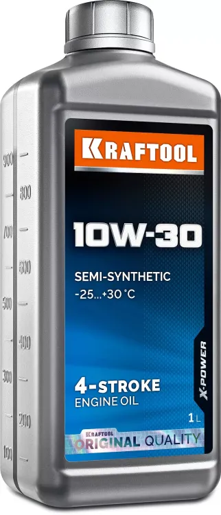 1+2:220000W-30 полусинтетическое масло для 4-тактных двигателей 41510-1 купить в Когалыме
