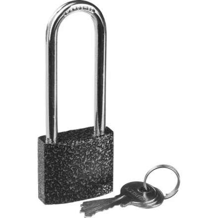 Замок STAYER "STANDARD" навесной, металлический корпус, удлиненная закаленная дужка, 38мм 37160-38-1 купить в Когалыме