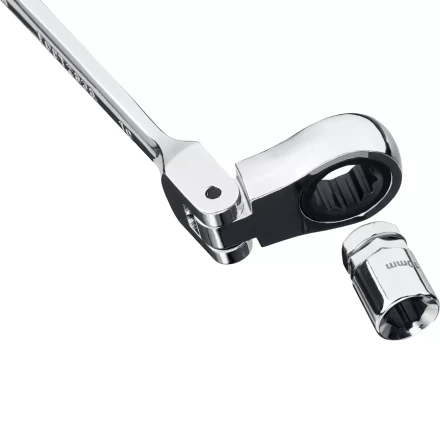 Наборы трещоточных комбинированных ключей шарнирных с адаптерами серия ПРОФЕССИОНАЛ купить в Когалыме