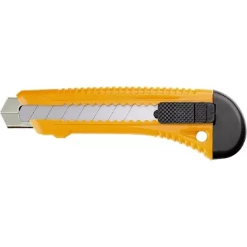 Нож,18 мм, выдвижное лезвие, металлическая направляющая  SPARTA 78973 купить в Когалыме