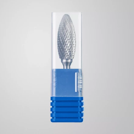 Зубр Твердосплавная борфреза H - пламя, 16 х 36 мм, радиус 2.5 мм (28807-16-36) купить в Когалыме