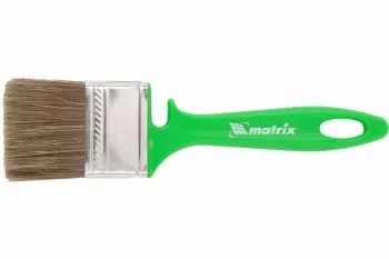 Кисть флейцевая "РАБОТЫ ПО ДЕРЕВУ"  50*12 мм  MATRIX Color Line 83373 купить в Когалыме