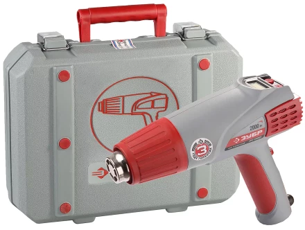 Фен ЗУБP, ЖК-дисплей, электр регулировка t, 3 режима работы, керам изолятор, кейс с насад, 2000Вт ЗТФ-2000ДК купить в Когалыме