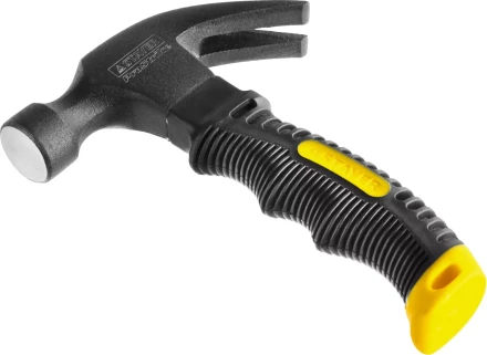 Молоток-гвоздодер "COMPACT" укороченный с фиберглассовой рукояткой, 225г, STAYER Professional 2026-225 купить в Когалыме