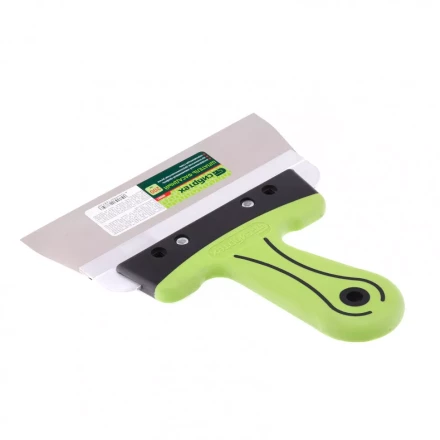 Шпатель фасадный нержавеющая сталь 200 мм двухкомпонентная ручка  Сибртех 85581 купить в Когалыме