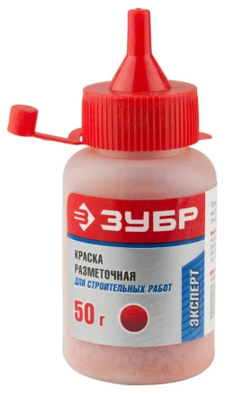 Краска ЗУБР разметочная для строительных работ, красная, 50г 4-06405-2_z01 купить в Когалыме