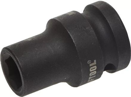 Торцовая головка KRAFTOOL "INDUSTRIE QUALITAT"ударная (1/2"), FLANK, Cr-Mo, фосфатированная, 10 мм 27940-10_z01 купить в Когалыме