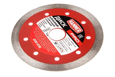 Круг алмазный HAMMER (206-235) Ф125х22мм по керамограниту купить в Когалыме