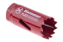 Коронка биметаллическая HAMMER Ф22х38мм 5/8&quot; BiMETALL (224-003)