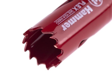 Коронка биметаллическая HAMMER Ф22х38мм 5/8&quot; BiMETALL (224-003) купить в Когалыме