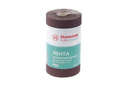 Лента шлифовальная в рулоне HAMMER Flex  216-012 купить в Когалыме