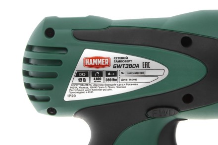 Гайковерт HAMMER GWT380A купить в Когалыме