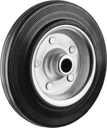 ЗУБР d 200 мм, г/п 185 кг, игольчатый подшипник, резина/металл, колесо, Профессионал (30936-200) купить в Когалыме