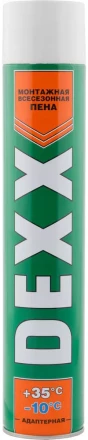 Пена монтажная, адаптерная, всесезонная, 750мл, DEXX 41123 купить в Когалыме