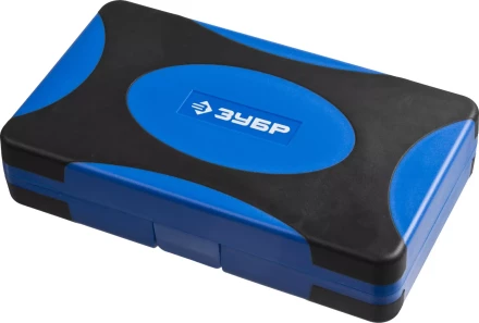 Набор ЗУБР "ПРОФИ": Отвертка с двухкомп рукояткой, насадки и мини трещетка, 47 предм, пластиковый бокс 25283-H47 купить в Когалыме