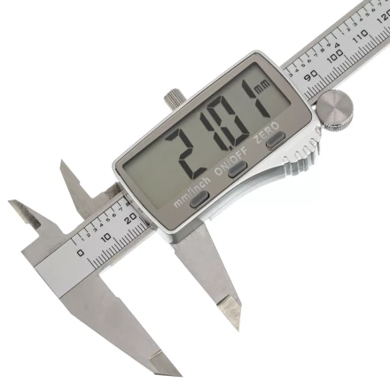 Штангенциркуль Denzel 31614, 150 мм, электронный, большой дисплей, с глубиномером купить в Когалыме