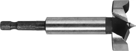 ЗУБР "ЭКСПЕРТ". Сверло Форстнера по дереву, шестигранный хвостовик 1/4", 35мм 29993-35 купить в Когалыме