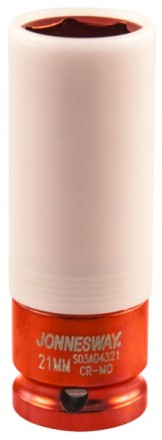 Головка ударная шестигранная 1/2&quot; М21  для л/с дисков S03АD4321 Jonnesway 99429 купить в Когалыме