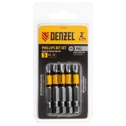 Бита PH3x50, 5 шт. Denzel 7711317 купить в Когалыме