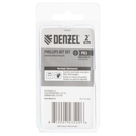 Бита PH3x50, 5 шт. Denzel 7711317 купить в Когалыме