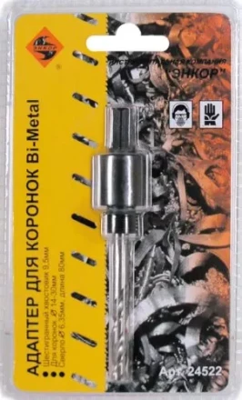 Адаптер для коронок S3/8 D 14-30мм Энкор 24522 купить в Когалыме