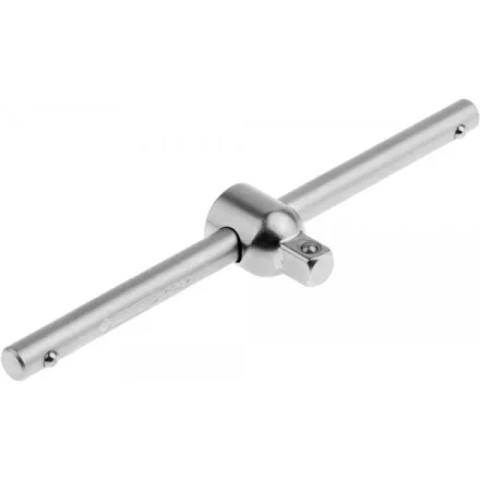 Вороток ЗУБР "МАСТЕР" T-образный для торцовых головок (1/4"), Cr-V, хроматированное покрытие, 115мм 27738-1/4 купить в Когалыме