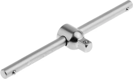 Вороток ЗУБР "МАСТЕР" T-образный для торцовых головок (1/4"), Cr-V, хроматированное покрытие, 115мм 27738-1/4 купить в Когалыме