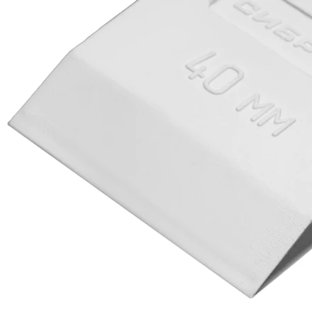 Шпатель, белая резина, 40 мм Россия Сибртех 85831 купить в Когалыме