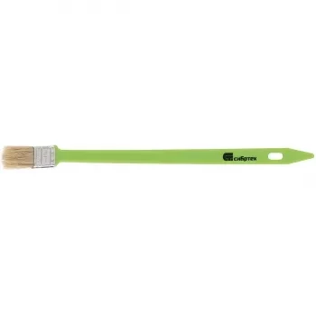 Кисть радиаторная 25 мм натуральная щетина пластиковая ручка Сибртех 83855 купить в Когалыме