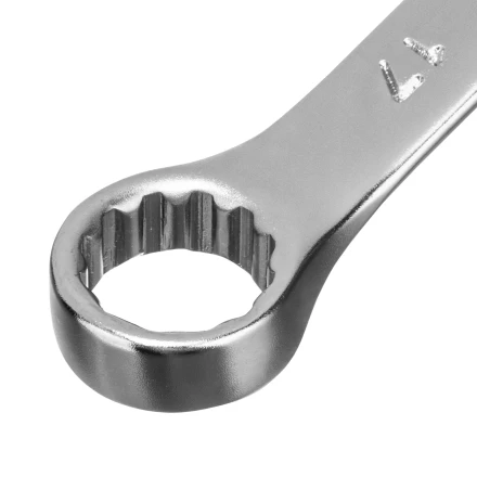 Набор ключей комбинированных Stels 6-17 мм, 6 шт., CrV, матовый хром, 15442 купить в Когалыме