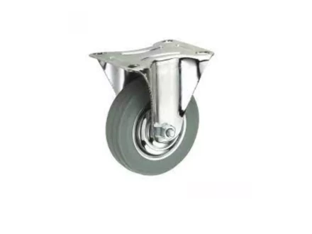 Колесо неповоротное серая резина FC 54 f 125 мм 1027208 купить в Когалыме