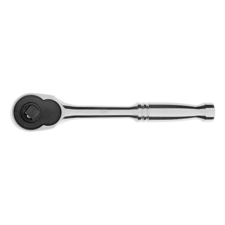 Ключ-трещотка 1/4&quot; Gross 14050, CrV, 120 зубьев, цельнометаллический, хром купить в Когалыме
