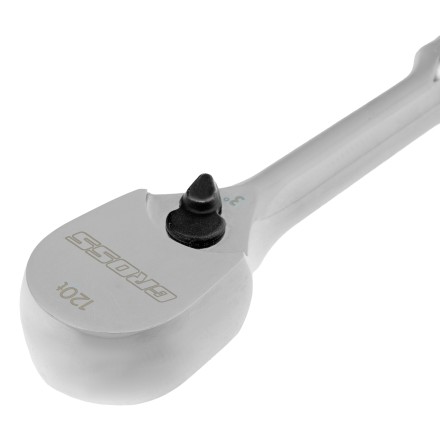 Ключ-трещотка 1/4&quot; Gross 14050, CrV, 120 зубьев, цельнометаллический, хром купить в Когалыме