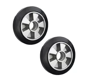 Колесо резиновое 180х50 мм без подшипника для тележек гидравлических BF/BF-III/DF-III/RHP/AC/DF/CW2 1000300 купить в Когалыме